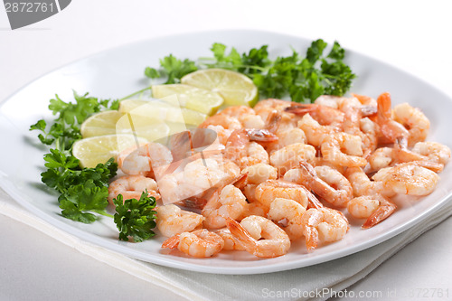 Image of Shrimps with lime