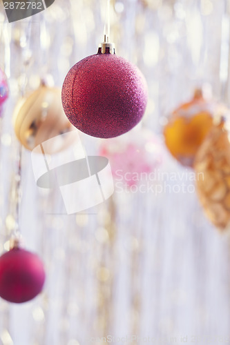 Image of Christmas balls