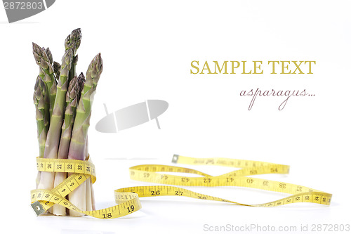 Image of Asparagus and measuring type