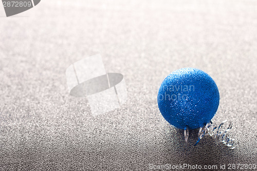 Image of Blue christmas balls