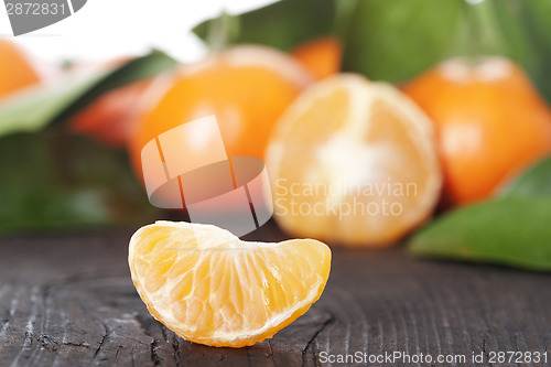 Image of Ripe tangerines