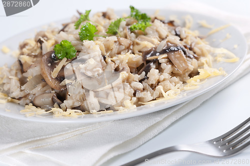 Image of Mushroom risotto