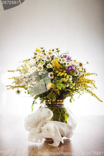 Image of Wildflowers in vase