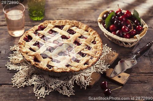 Image of Cherry pie