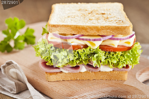 Image of Ham sandwich