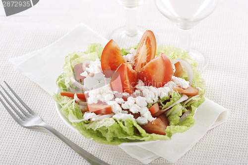 Image of Fresh vegetable salad