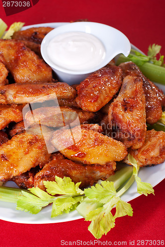 Image of Buffalo chicken wings