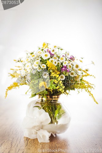 Image of Wildflowers in vase