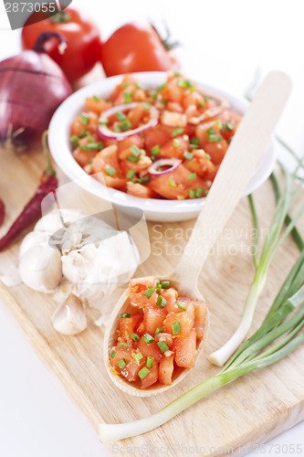 Image of Bowl of salsa