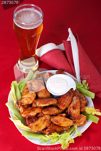 Image of Buffalo chicken wings