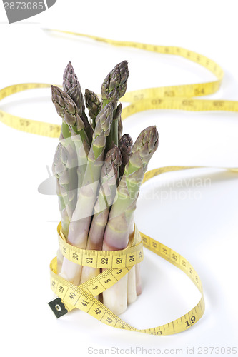 Image of Asparagus and measuring type