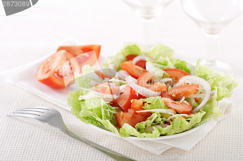 Image of Fresh vegetable salad