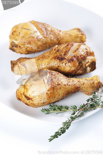 Image of Roasted chicken legs 