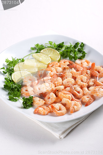 Image of Shrimps with lime
