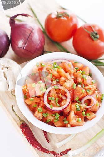 Image of Bowl of salsa