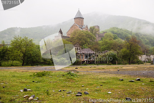 Image of Ananuri fortress in Georgia