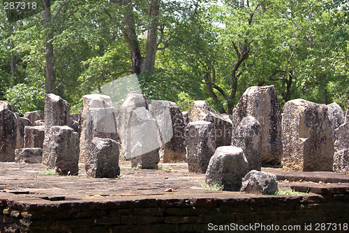 Image of Stones in Anuradhapura, Sri Lanka