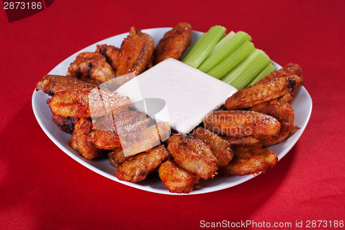 Image of Buffalo chicken wings