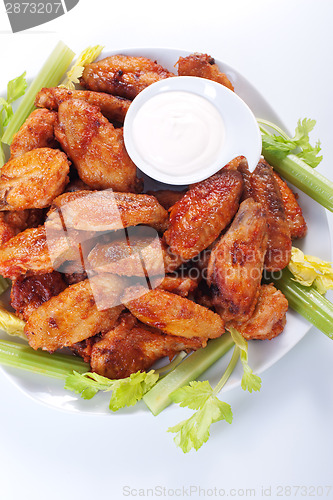 Image of Buffalo chicken wings