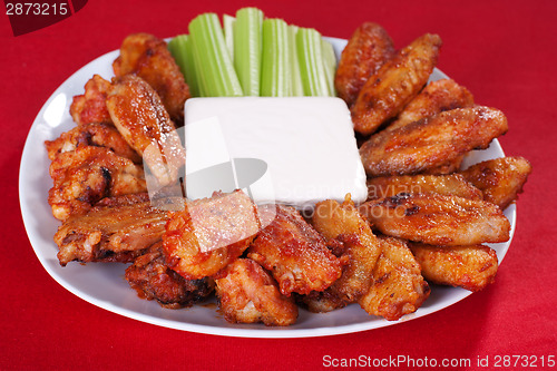 Image of Buffalo chicken wings