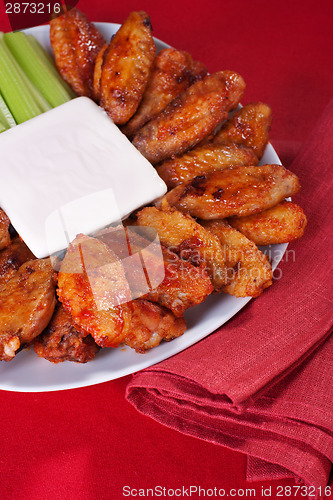 Image of Buffalo chicken wings