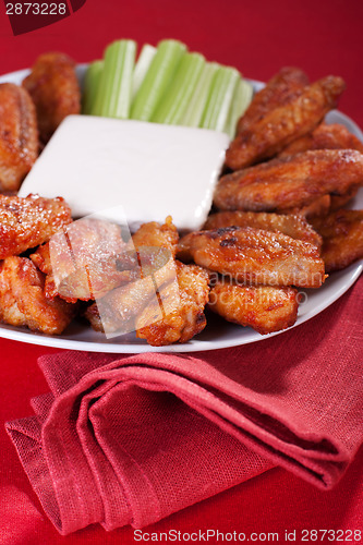 Image of Buffalo chicken wings