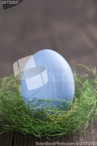 Image of Blue easter egg