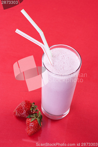 Image of Strawberry milkshake