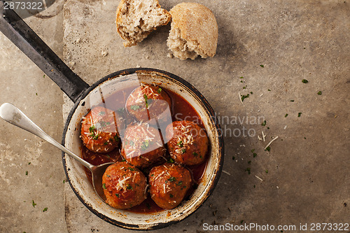 Image of Meatballs in pan