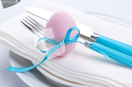 Image of Easter table setting