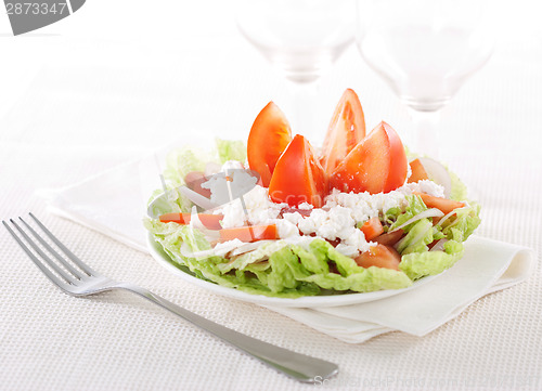 Image of Fresh vegetable salad