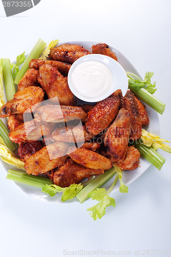 Image of Buffalo chicken wings