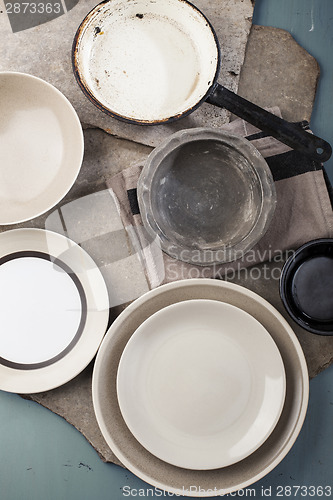 Image of Vintage tableware