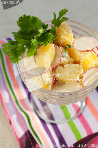Image of Radish and potato salad