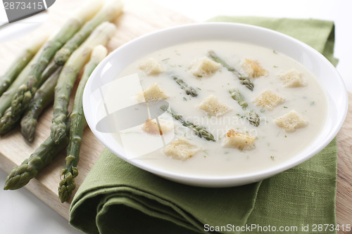 Image of Asparagus soup