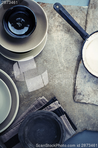 Image of Vintage tableware