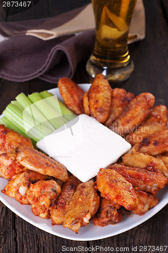 Image of Buffalo chicken wings