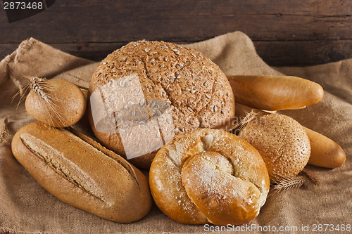 Image of Variety of baked bread