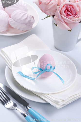 Image of Easter table setting