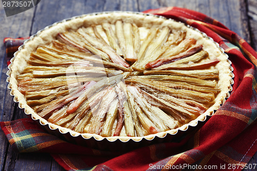 Image of Delicious rhubarb pie