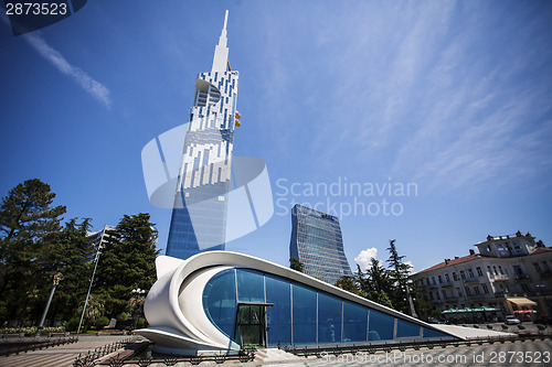 Image of Modern buildings in Batumi, Georgia