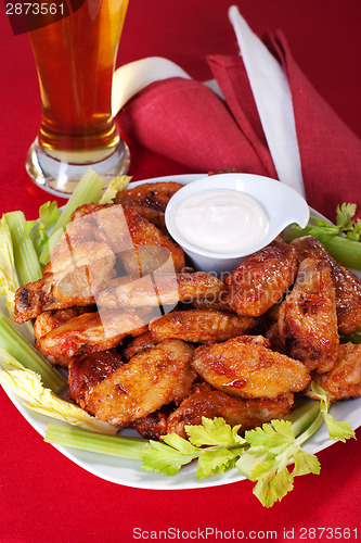 Image of Buffalo chicken wings