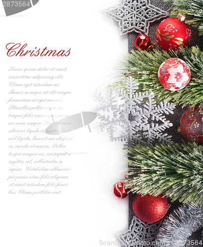 Image of Christmas composition