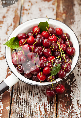 Image of Ripe cherries