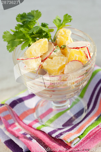 Image of Radish and potato salad