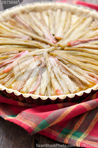 Image of Rhubarb pie