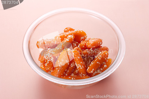 Image of Honey glazed baby carrots