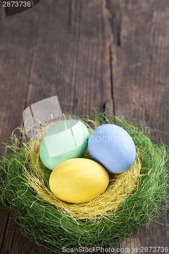 Image of Colorful easter eggs