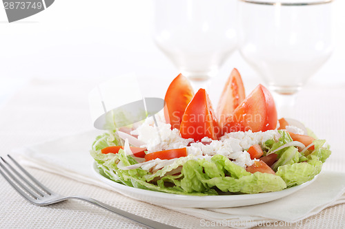 Image of Fresh vegetable salad