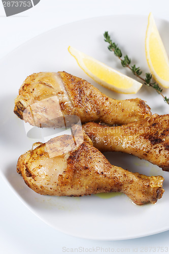 Image of Roasted chicken legs